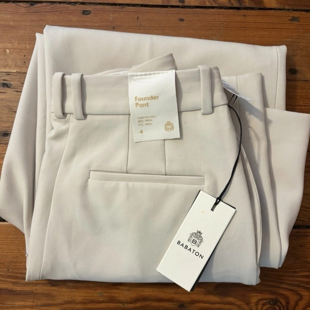 Babaton Cream Founder Pants